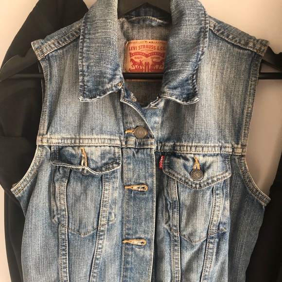 Levis Trucker Vest Womens 